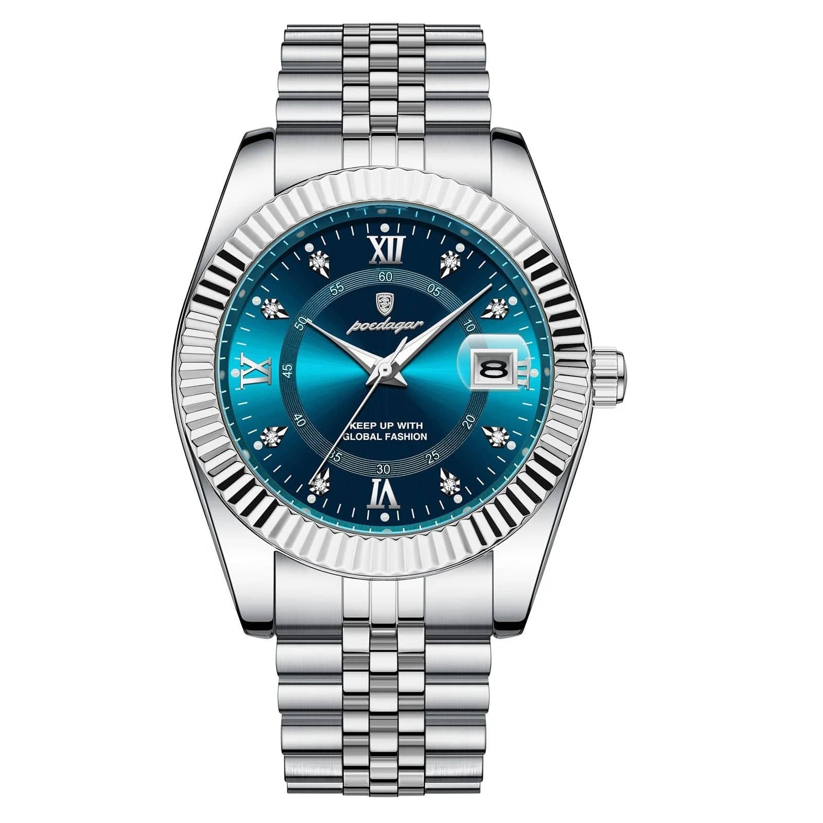 Poedagar Luxury Waterproof Herrklocka