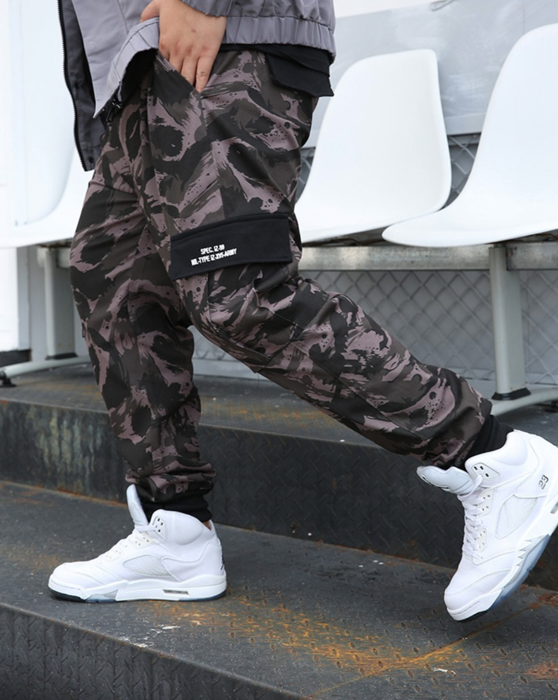 Kamouflagebyxor för män Johny