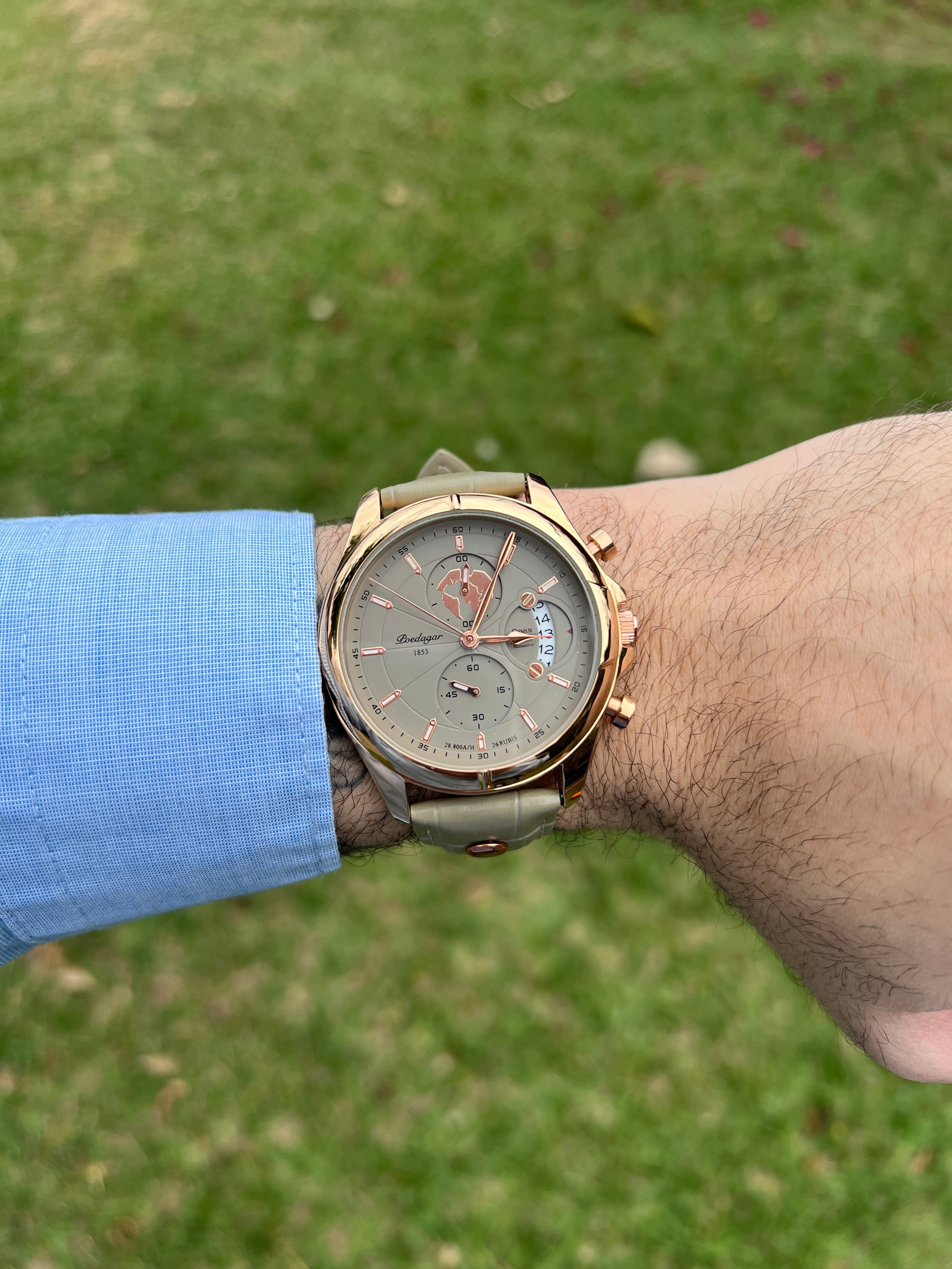 Veldune ChronoMind™ – 42mm Minimal Quartz Watch
