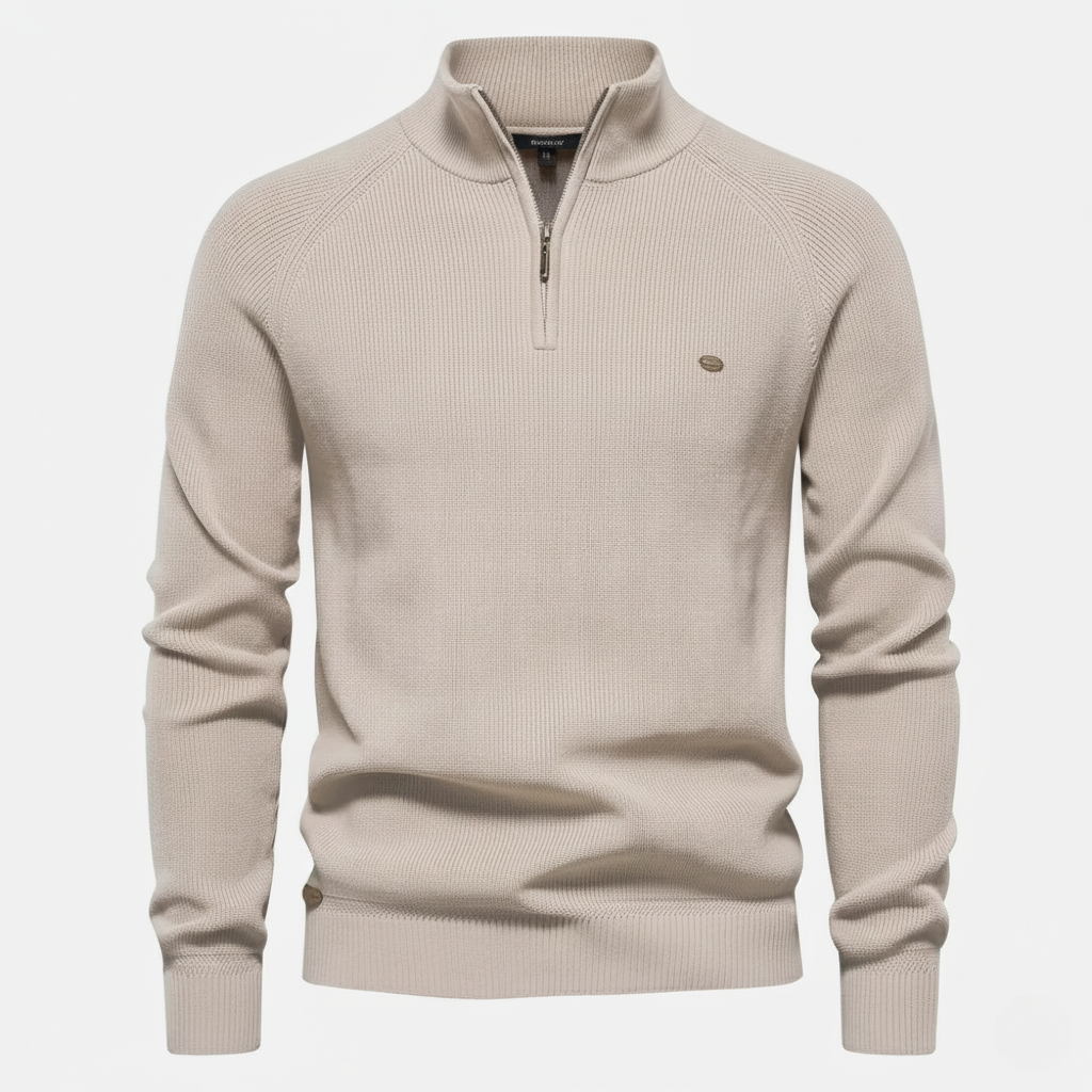 WoolForm™ Half-Zip Knit Sweater