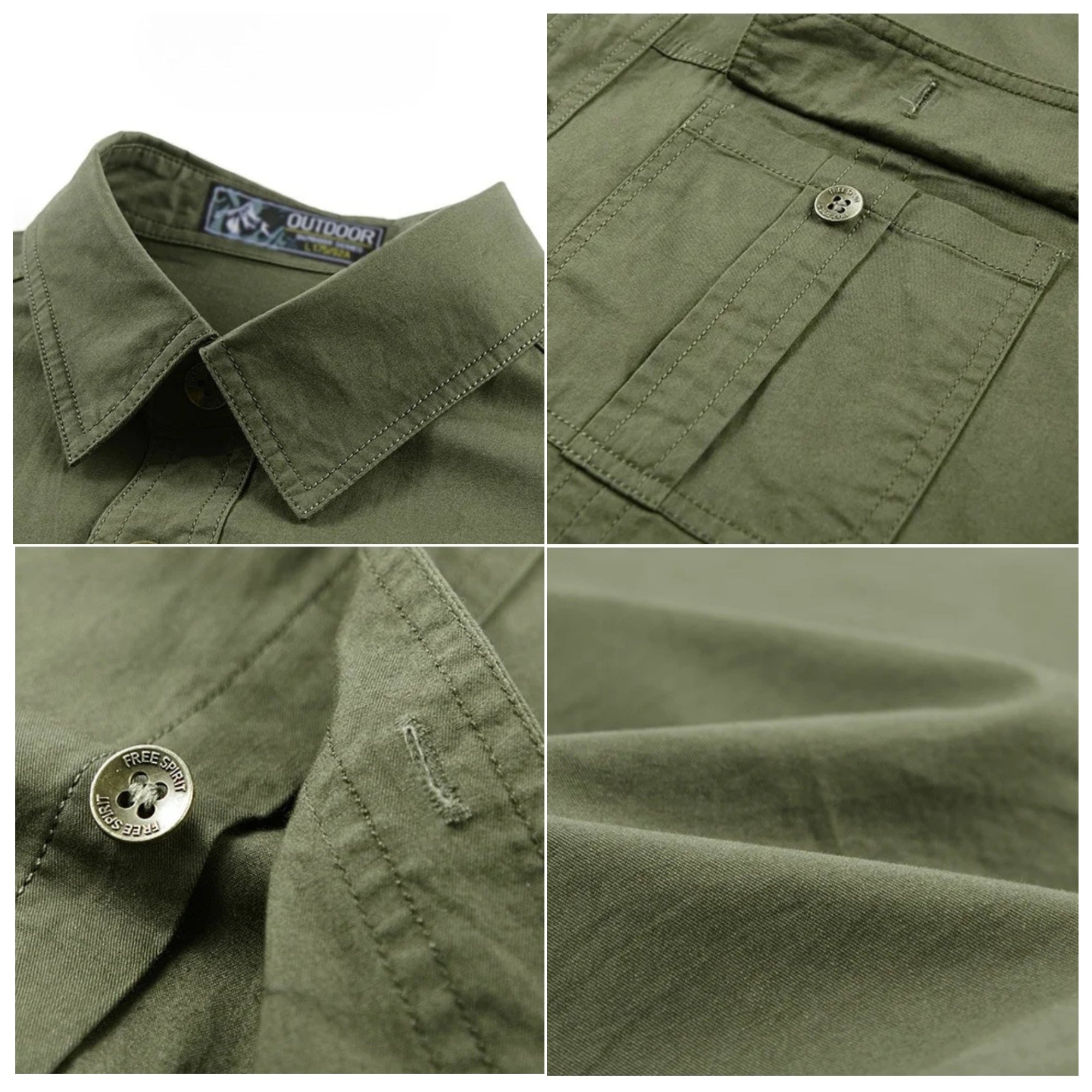 Bravark bomullsskjorte