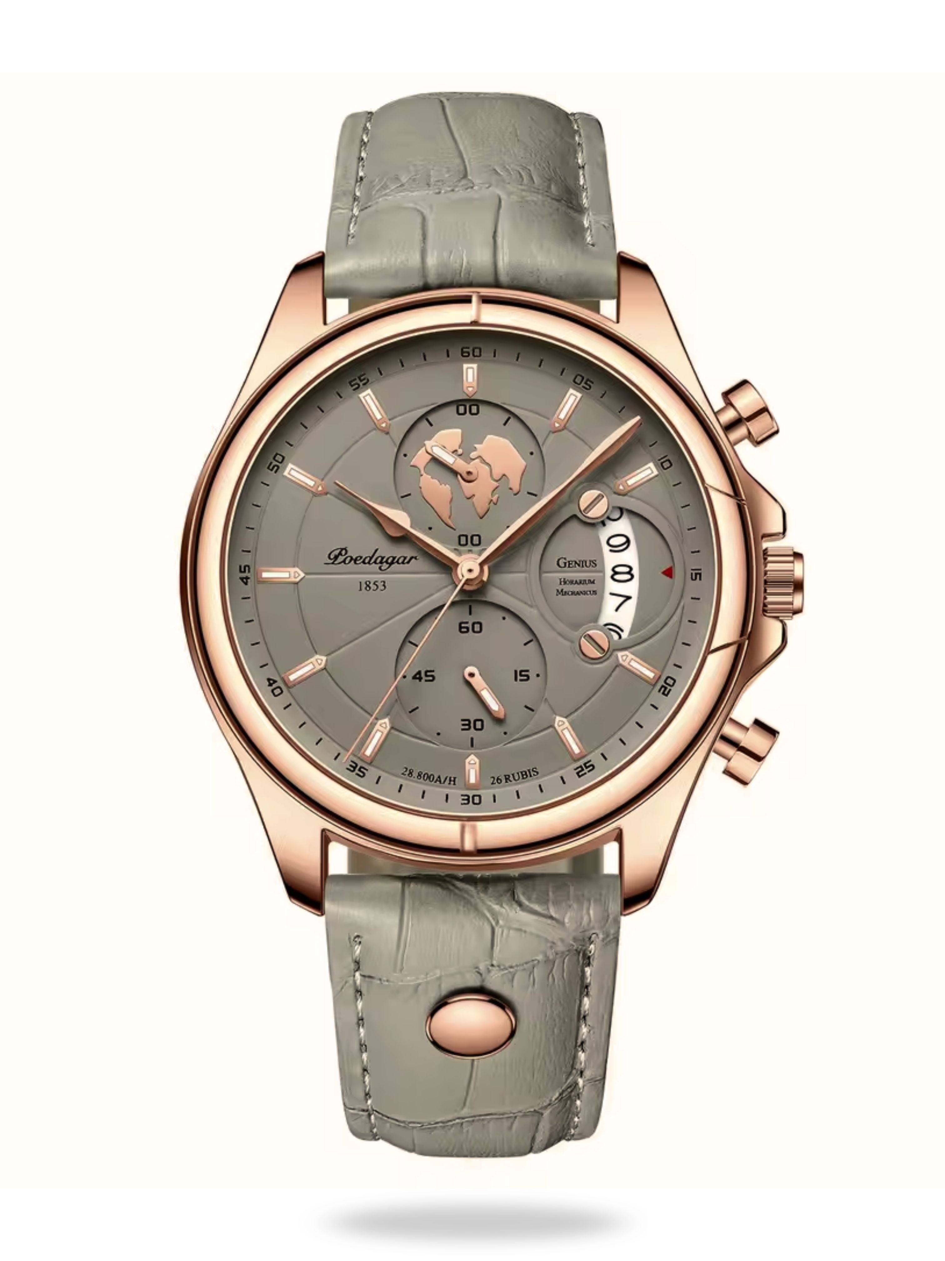 Vald ChronoMind™ 42 mm kvartsklocka