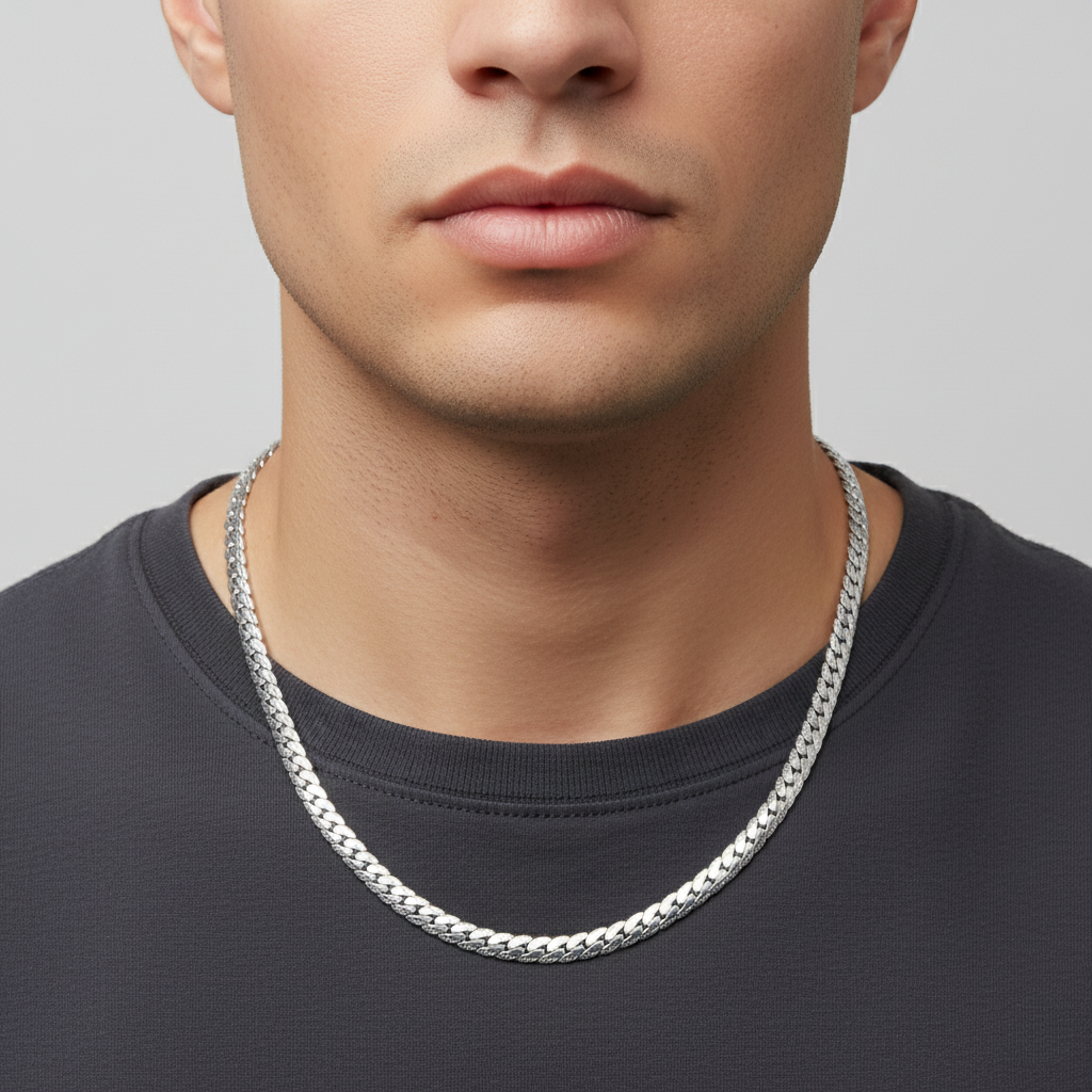 Parure Duo Royal Acier 316L – Collier + Bracelet 6mm