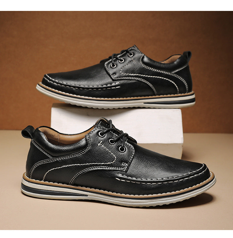 נעלי עור Halston