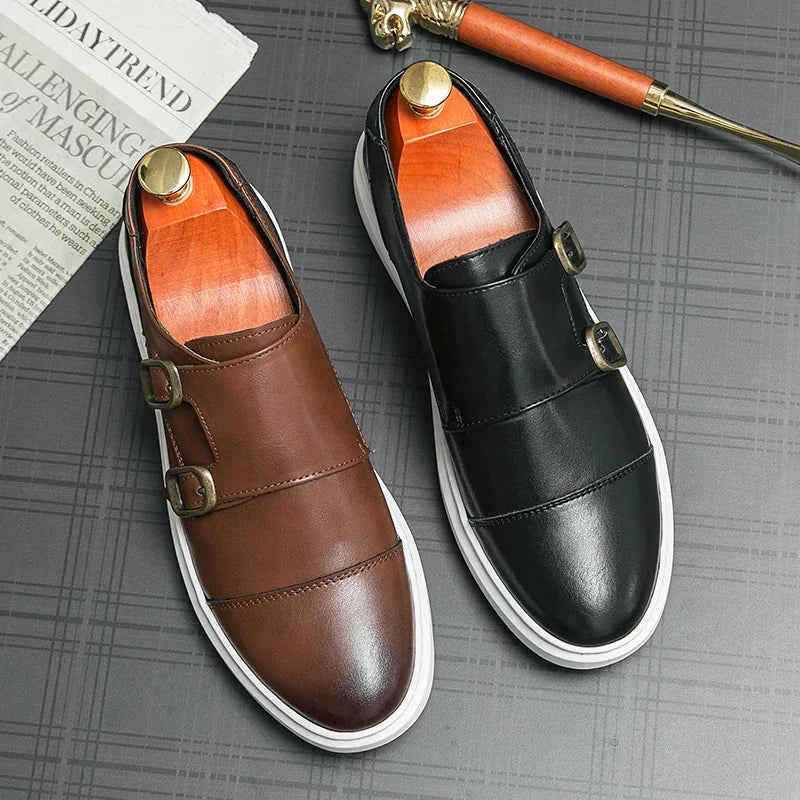 Chaussures en cuir Vero Monk