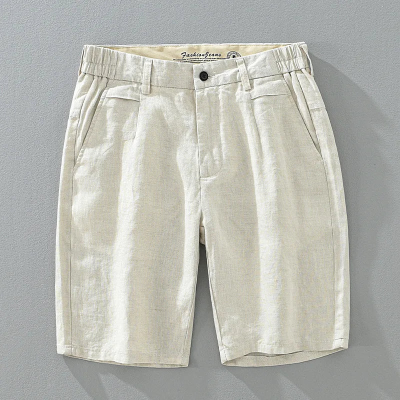 Shorts de linho Nuvin