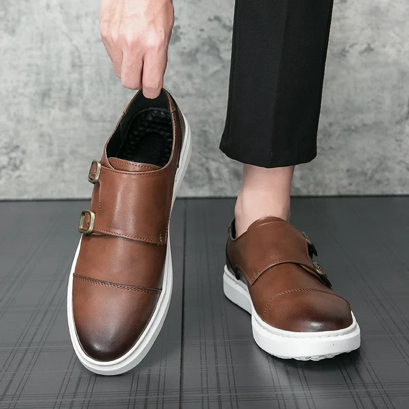 Chaussures en cuir Vero Monk