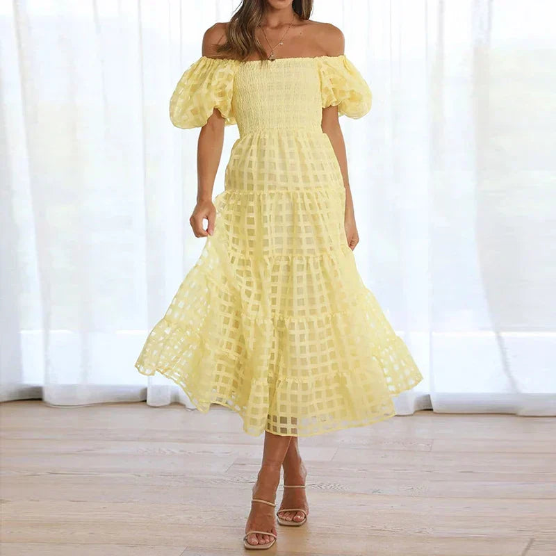 Komfortabel sommerkjole til kvinder