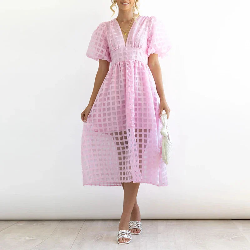 Komfortabel sommerkjole til kvinder