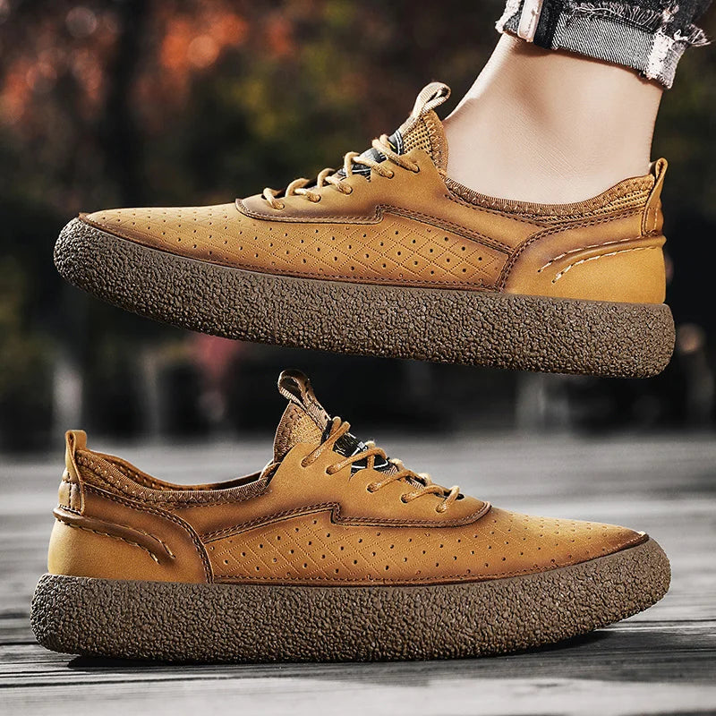 נעלי קרינגטון מעור אמיתי