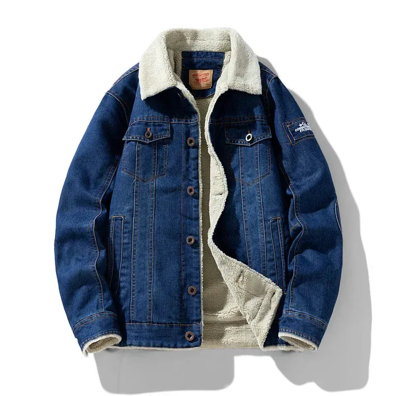 Giacca di jeans Sherpa