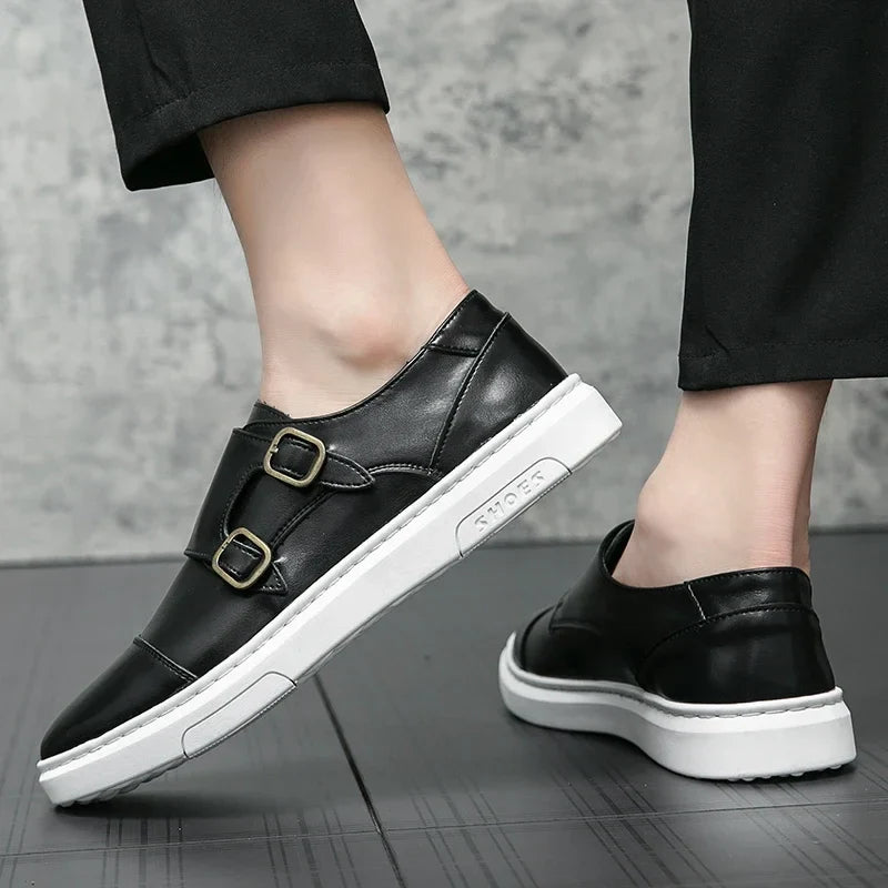 Chaussures en cuir Vero Monk