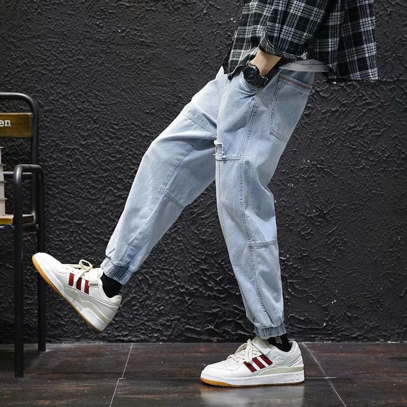 Pantaloni jeans da strada da uomo