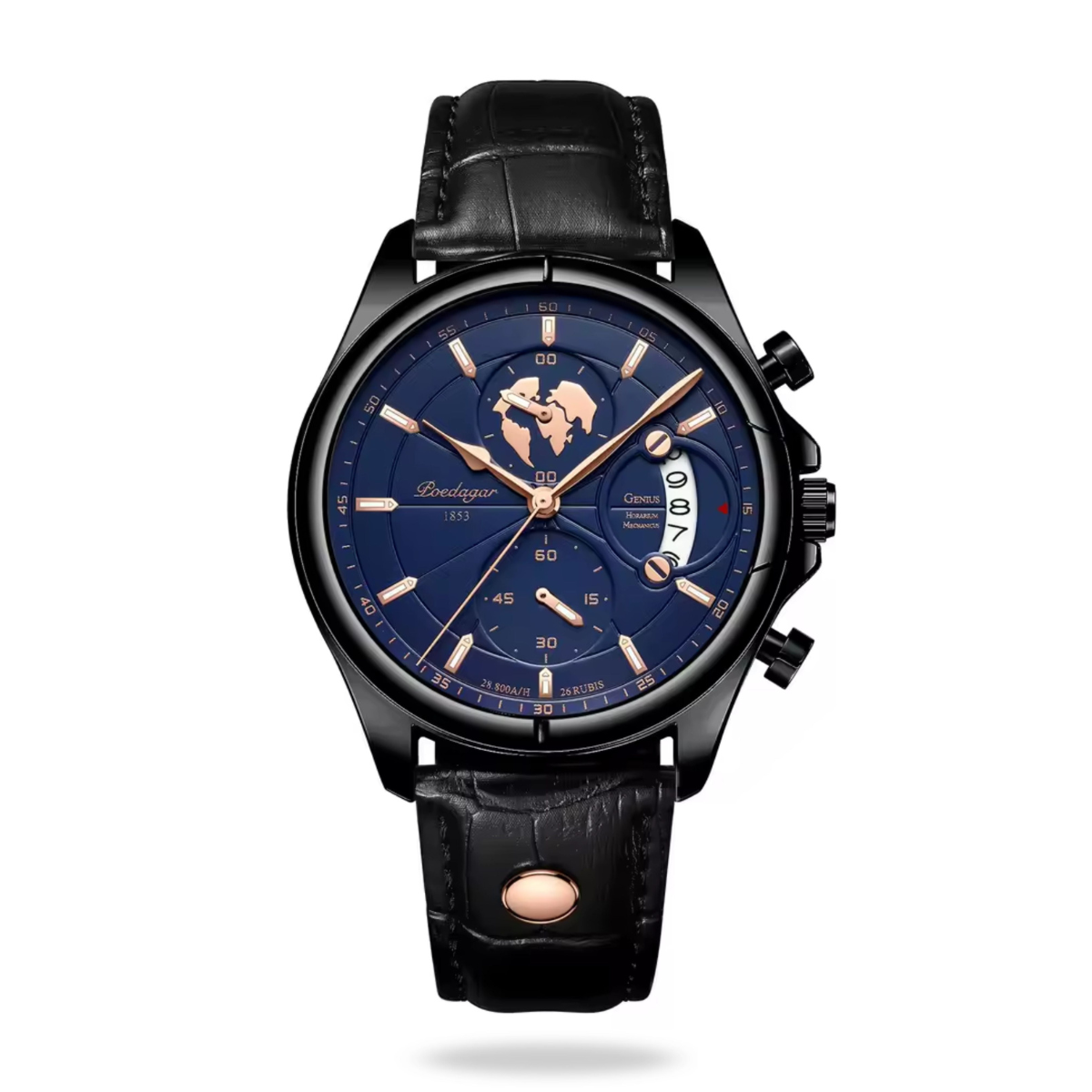 Vald ChronoMind™ – 42 mm Minimal Quartz Watch