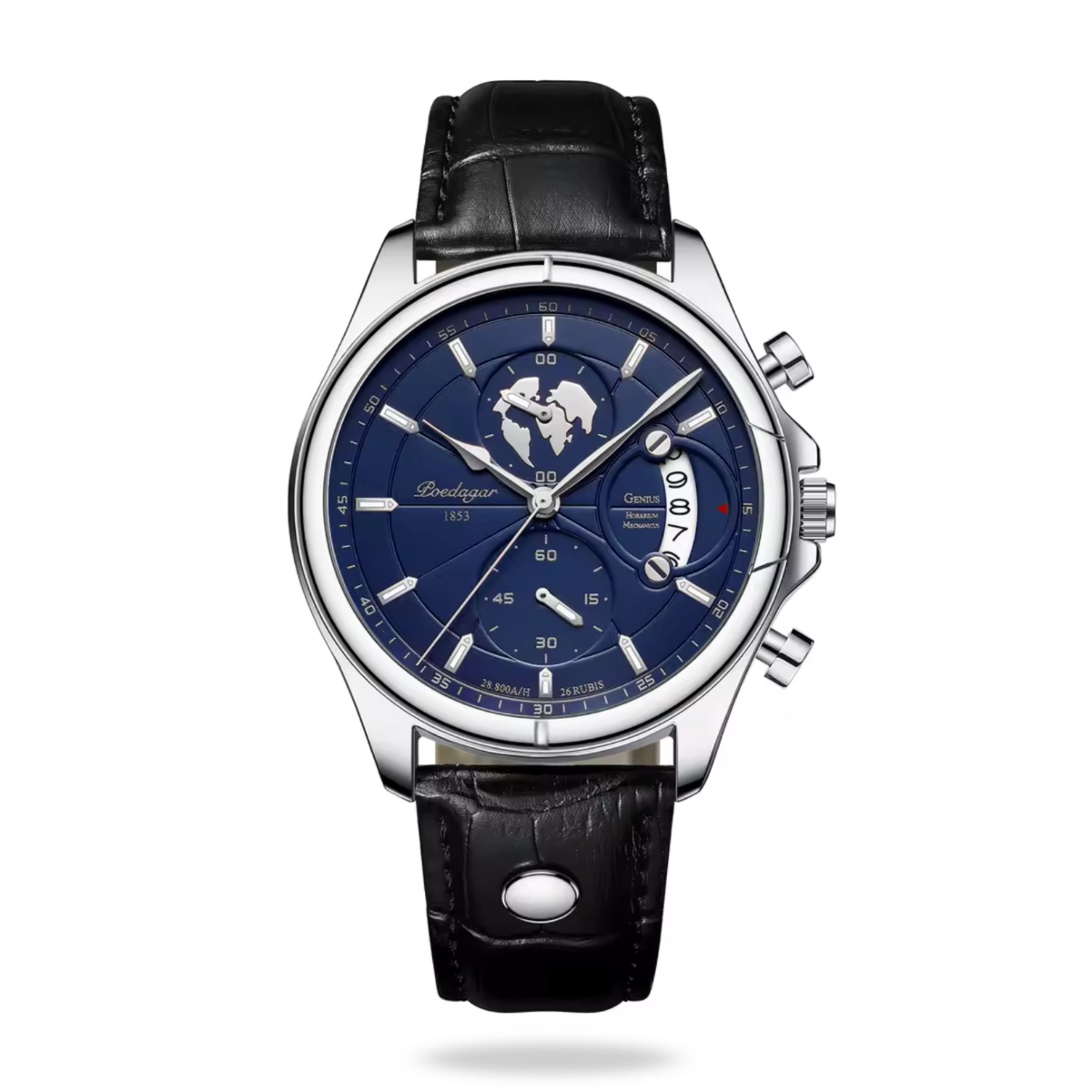 Vald ChronoMind™ – 42 mm Minimal Quartz Watch