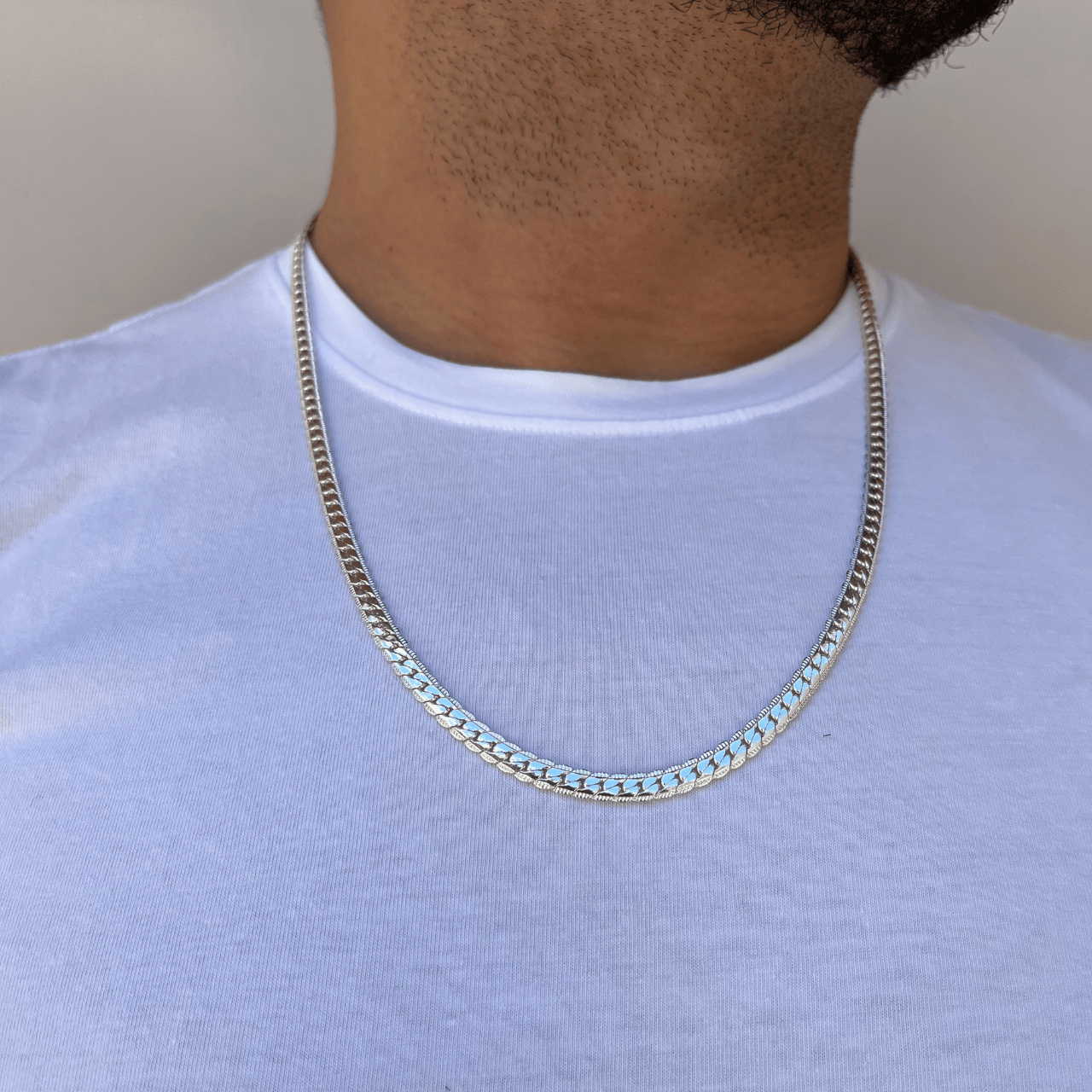 Royal Steel 316L İkili Set – 6mm Kolye + Bileklik
