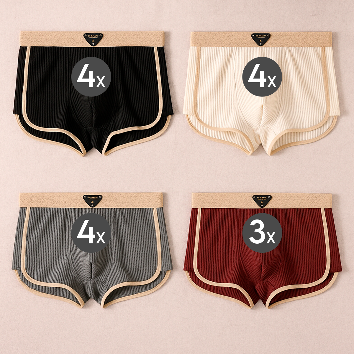 [Multi-Packs] GridWeave Boxers + 5 gratis par strumpor ingår