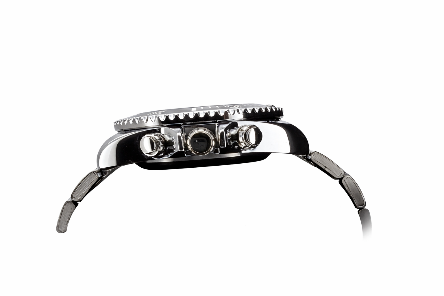 Azan klocka - Obsidian Steel