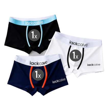 [Mehrfachpackungen] FlexCotton™ bedruckte Boxershorts + 5 kostenlose Paar Socken im Lieferumfang enthalten