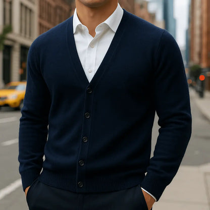 Cardigan in cashmere Renard