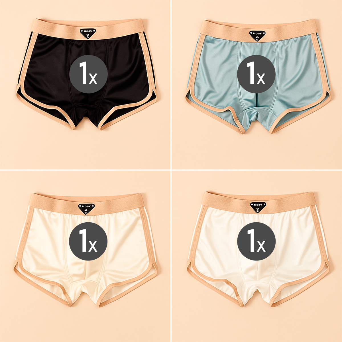 [Multi-Packs] SatinFlex™ Boxers + gratis plånbok ingår