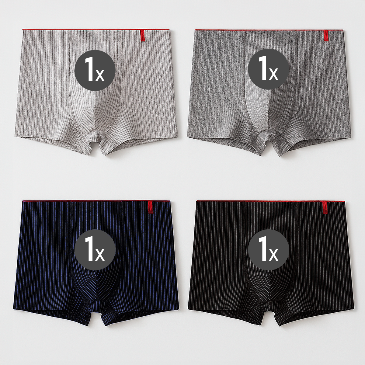 [Multi-Packs] BreezeFlex™ Boxers + 10 gratis par strumpor ingår