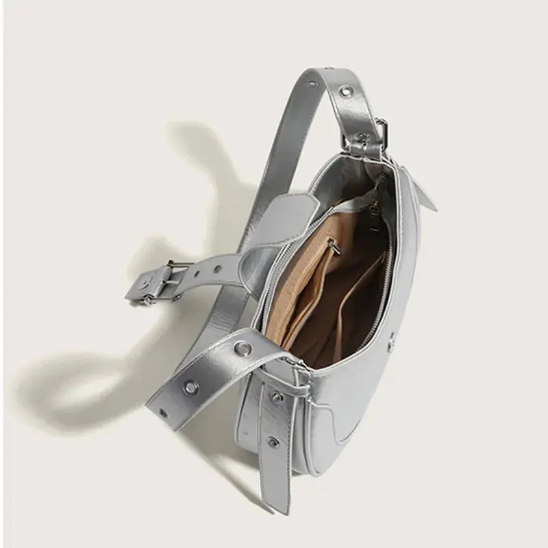 Baguetteväska med spänne för kvinnor