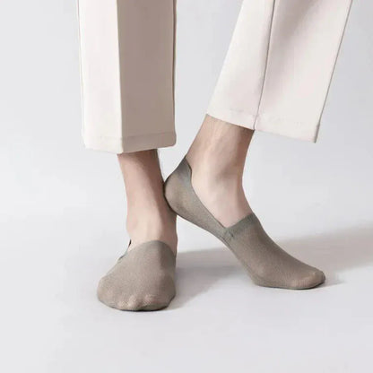 Usynlige åndbare anti-slip sokker