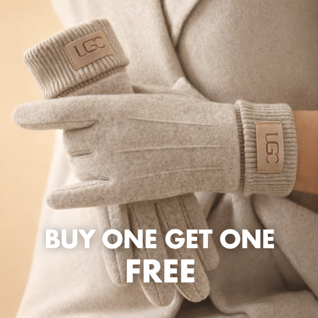 Cashmere-Blend Touchscreen Gloves