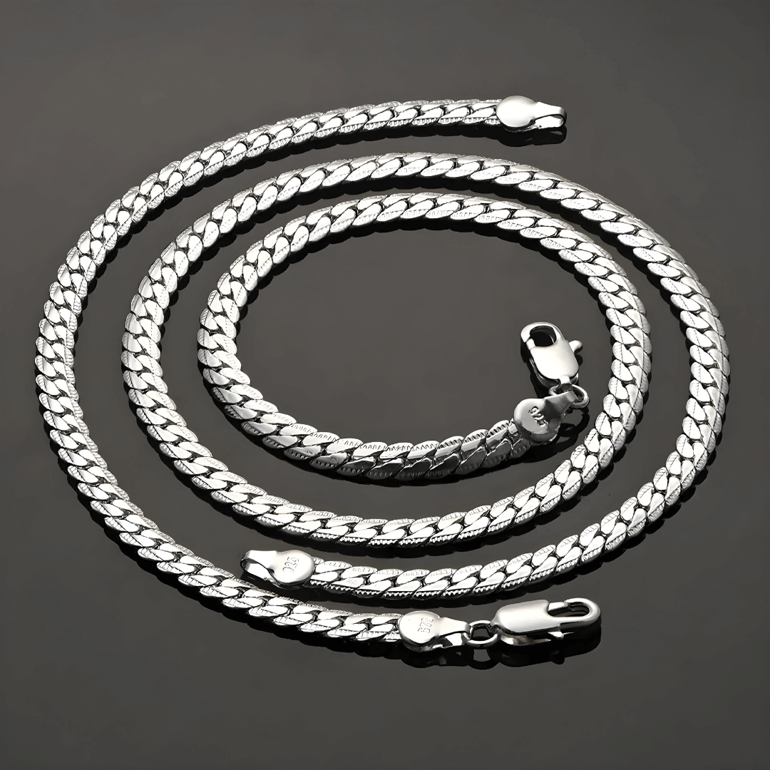 Royal Steel 316L Duo Set – 6mm Necklace + Bracelet