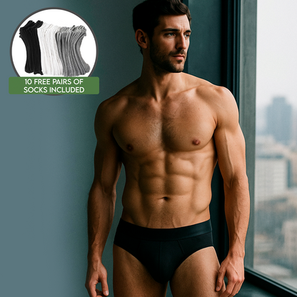 [Multi-packs] AirLuxe™ slips + 10 gratis paar sokken inbegrepen