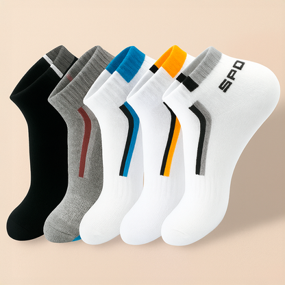 [Mehrfachpackungen] FlexCotton™ bedruckte Boxershorts + 5 kostenlose Paar Socken im Lieferumfang enthalten