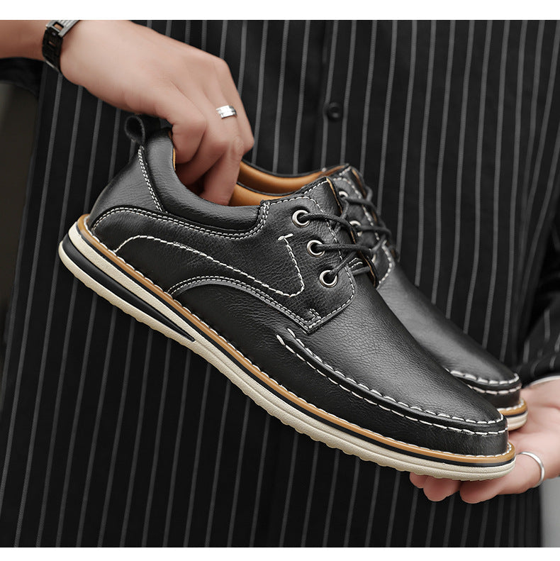 נעלי עור Halston