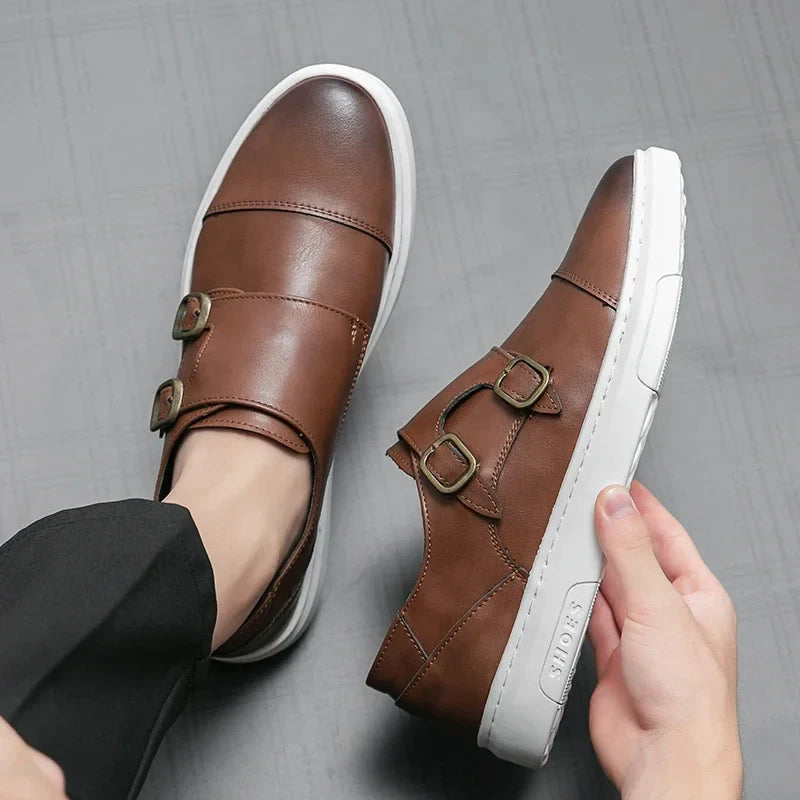 Chaussures en cuir Vero Monk
