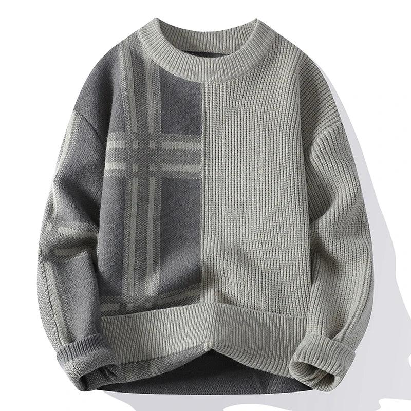 Oliver Geo Block-sweater