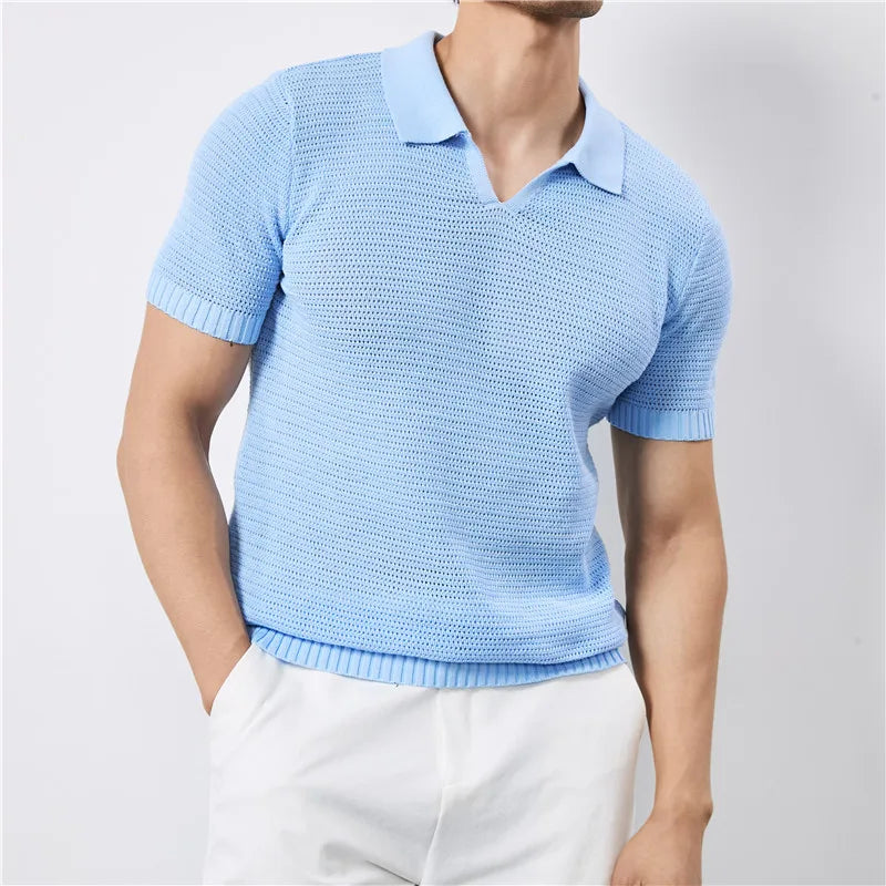 Toscano strikket polo