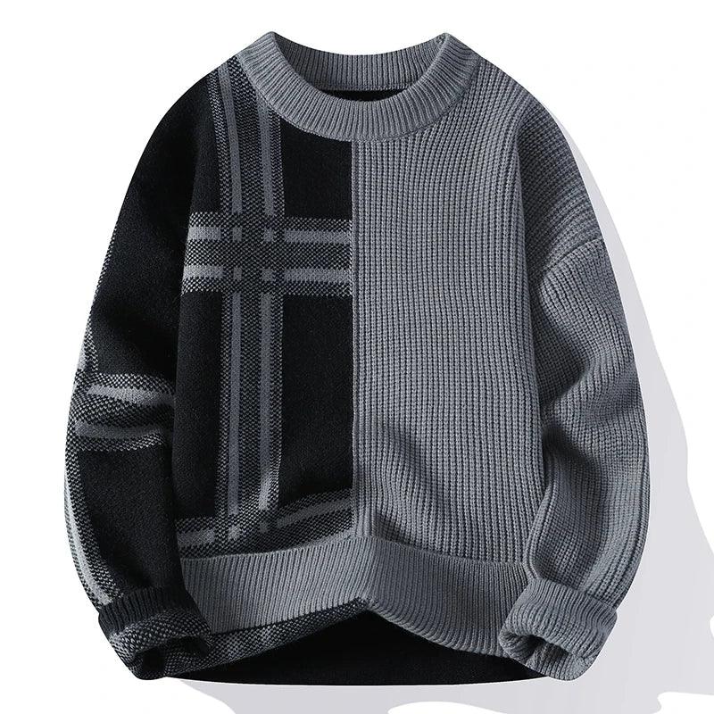 Oliver Geo Block-sweater
