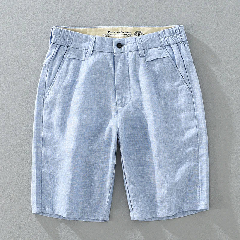 Shorts de linho Nuvin