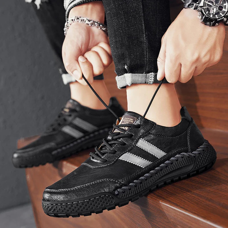 נעלי עור ורנו