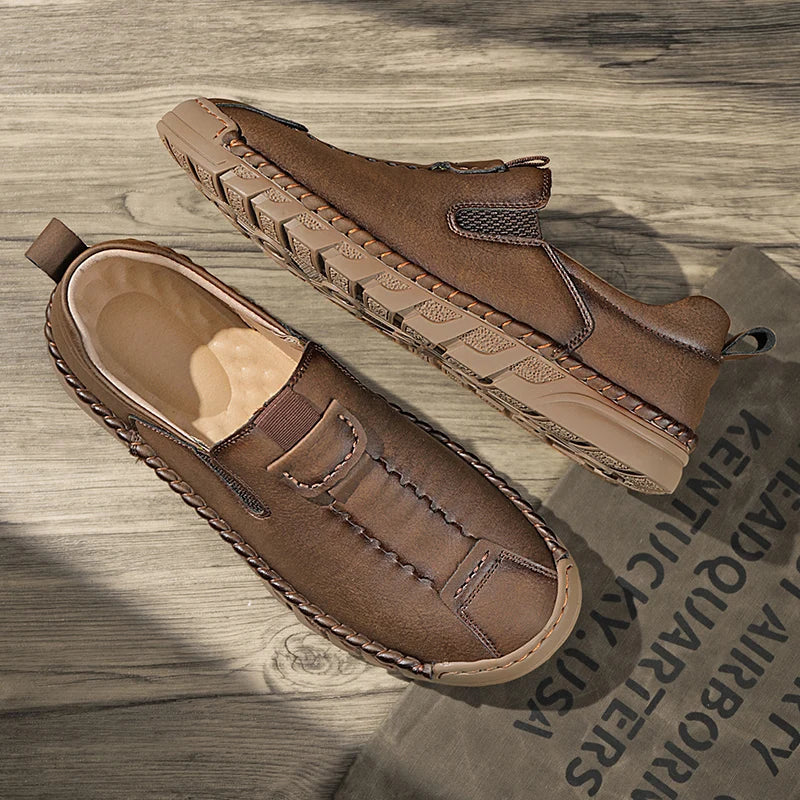 Bennett-Loafer aus echtem Leder