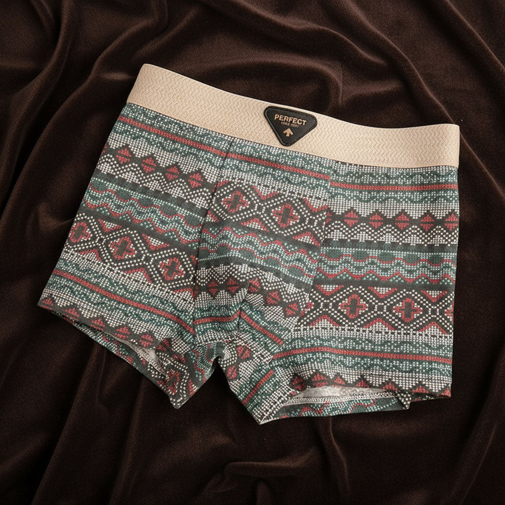 Porter Retro Cotton Boxer Briefs