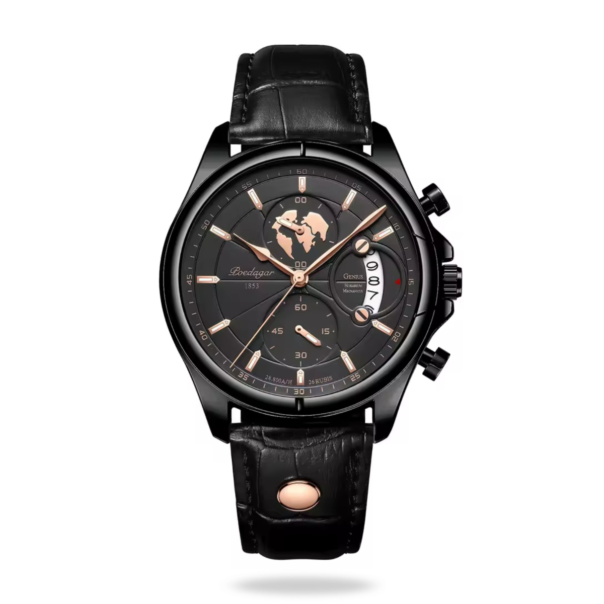 Vald ChronoMind™ – 42 mm Minimal Quartz Watch