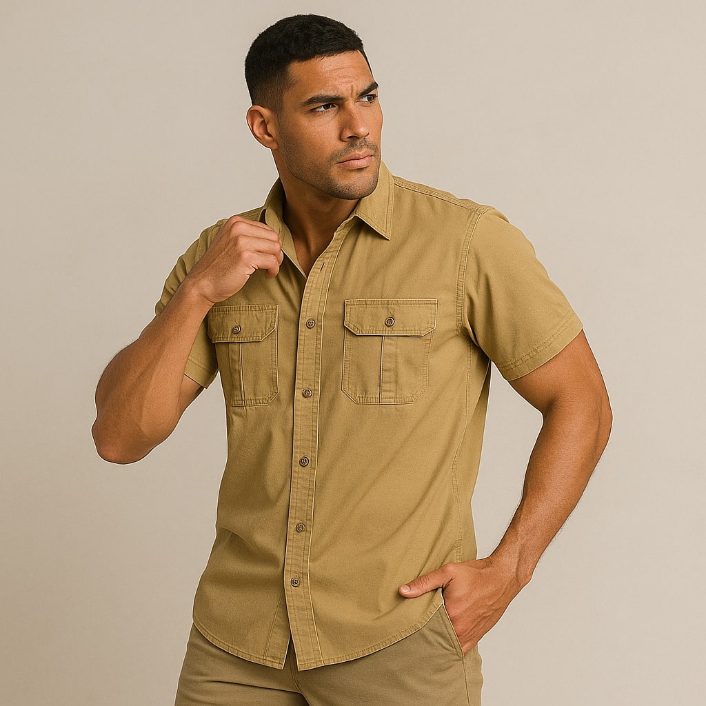 Bravark bomullsskjorta