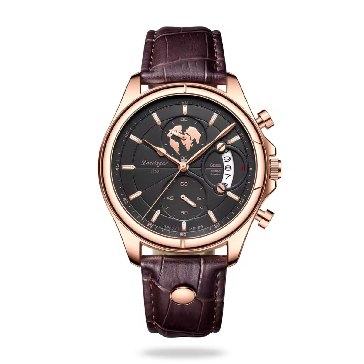 Vald ChronoMind™ – 42 mm Minimal Quartz Watch